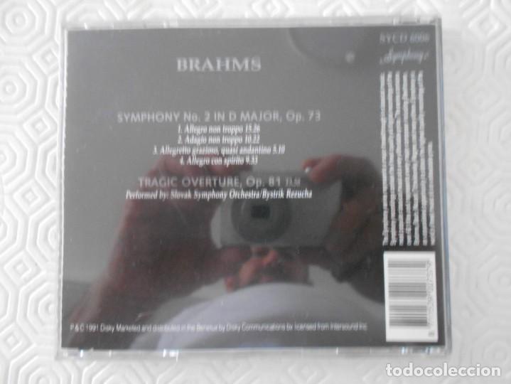 CDs de m&uacute;sica: BRAHMS. SYMPHONY N&ordm; 2. TRAGIC OVERTURE. COMPACTO. - Foto 2