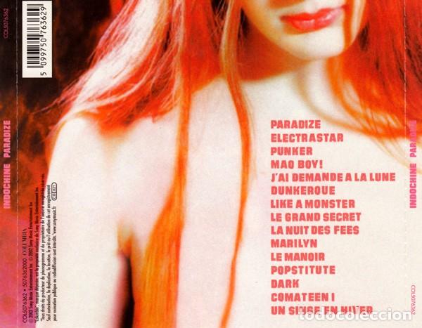 CDs de m&uacute;sica: INDOCHINE &lrm;- PARADIZE CD 2002 SYNTH POP FRANCES - Foto 2