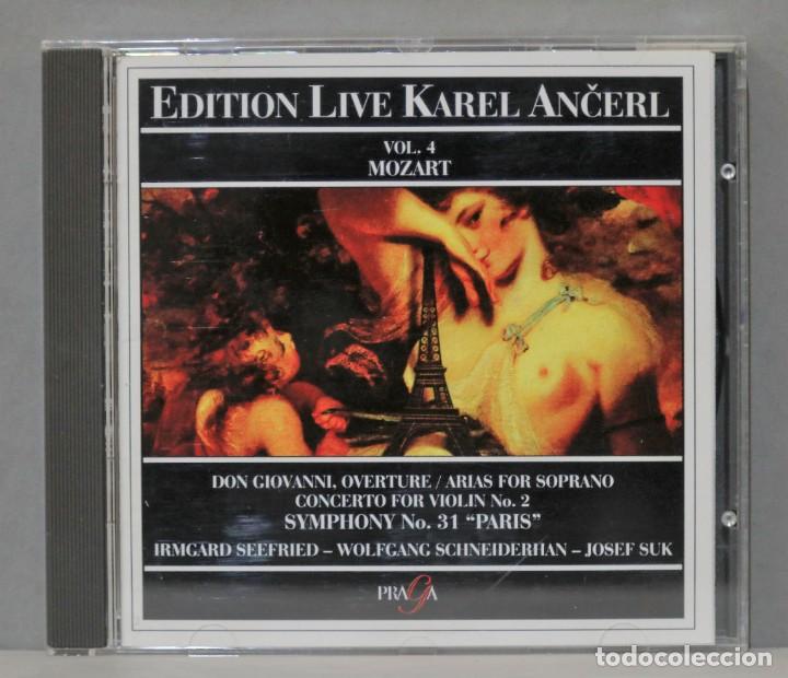 CDs de m&uacute;sica: CD. VOL. 4. MOZART. KAREL ANCERL - Foto 1