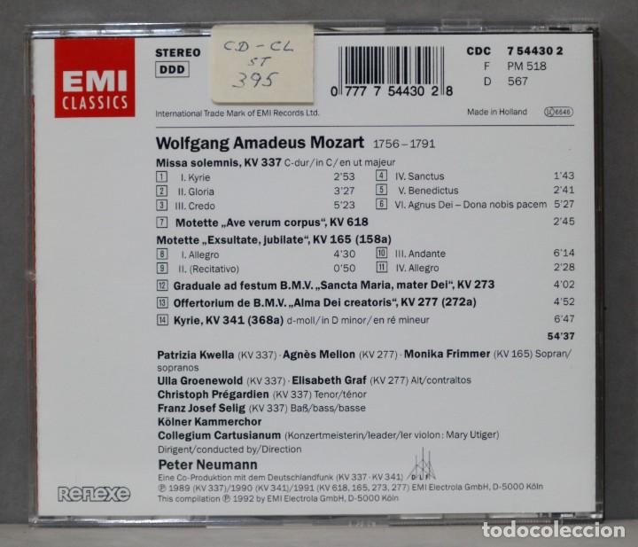 CDs de m&uacute;sica: CD. MOZART. NEUMANN - Foto 2