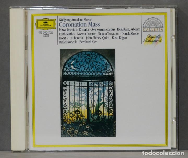 CDs de m&uacute;sica: CD CORONATIO MASS. MOZART - Foto 1