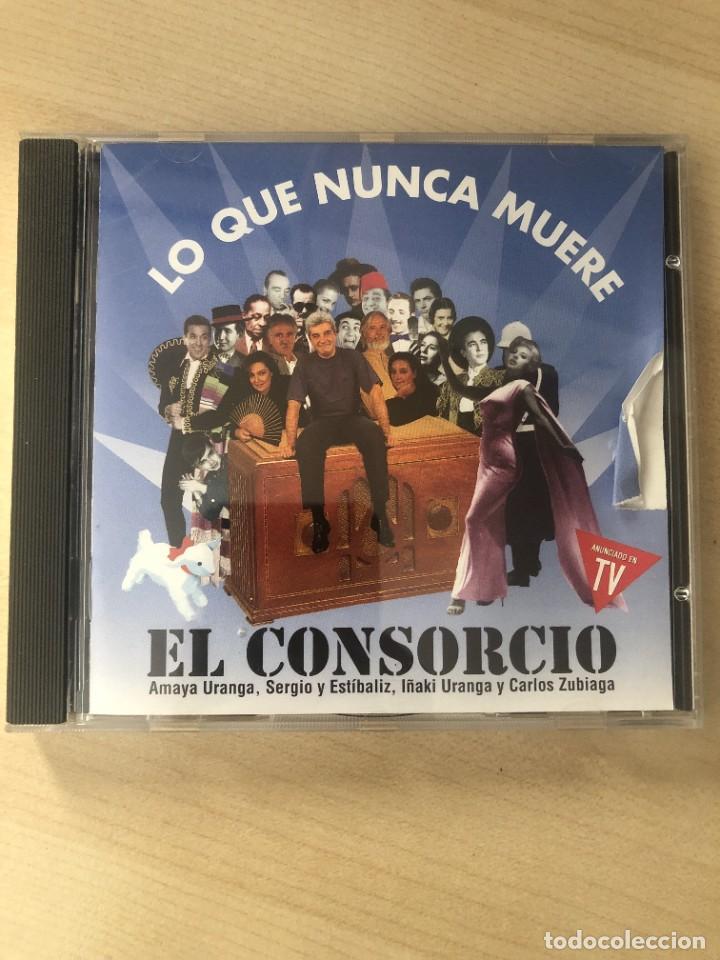 CDs de m&uacute;sica: CD LO QUE NUNCA MUERE &rdquo;EL CONSORCIO&rdquo; - Foto 1