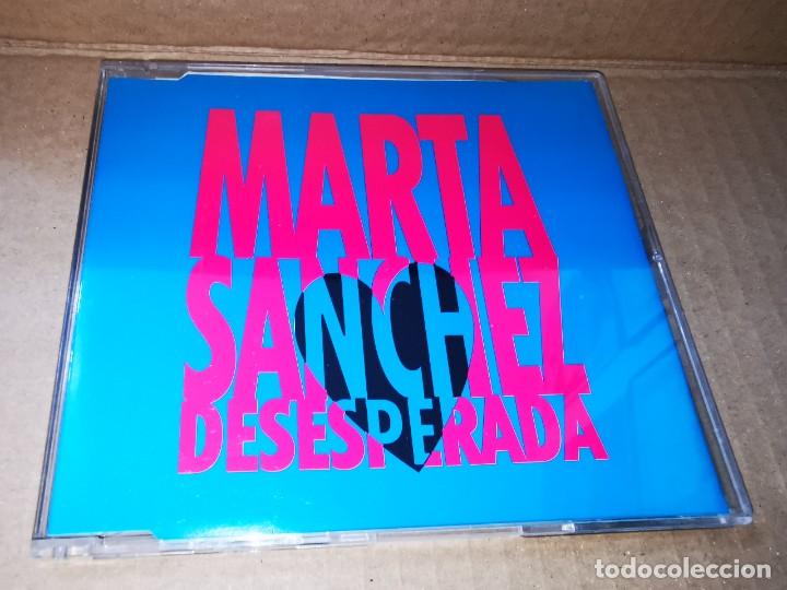 Musik-CDs: MARTA SANCHEZ Desesperada CD SINGLE PROMO PLASTICO DEL A&Ntilde;O 1993 CONTIENE 1 TEMA