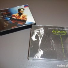 CDs de Música: CLAUDE DEBUSSY / COMPLETE WORKS FOR SOLO PIANO / JEAN-YVES THIBAUDET / DECCA CLASSICS / 4 CD + 1 CD. Lote 276376543