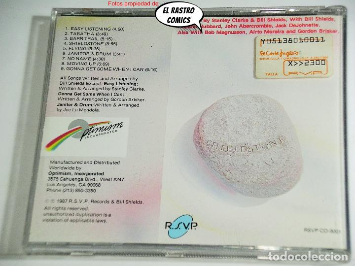 CDs de m&uacute;sica: Shieldstone, Stanley Clarke & Bill Shields, CD, excelente estado - Foto 2
