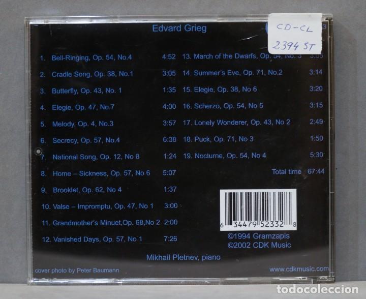 CDs de m&uacute;sica: CD. GRIEG. PLETNEV - Foto 2