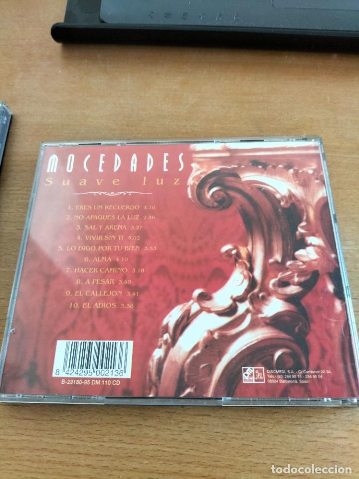 CDs de m&uacute;sica: RAR CD. MOCEDADES. SUAVE LUZ. 1995 - Foto 3