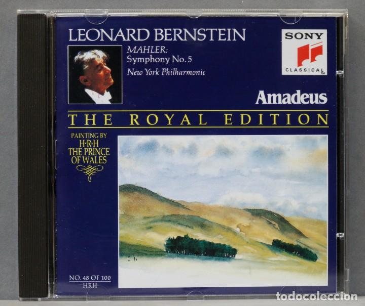 CDs de m&uacute;sica: CD. MAHLER. SYMPHONY 5. BERNSTEIN - Foto 1