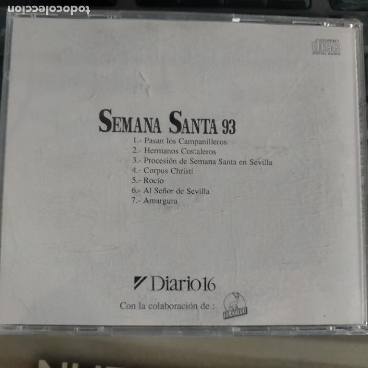 CDs de m&uacute;sica: CD SEMANA SANTA SEVILLA - Foto 3