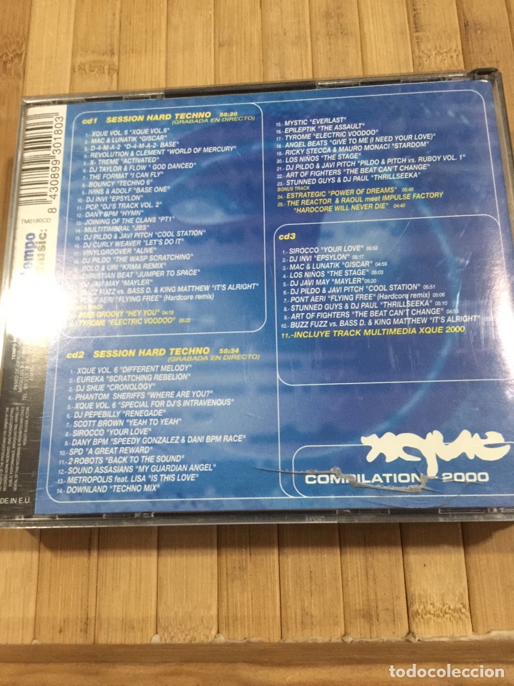 CDs de m&uacute;sica: Xque Compilation 2000 ( 3 CDS) SEMINUEVO - Foto 2