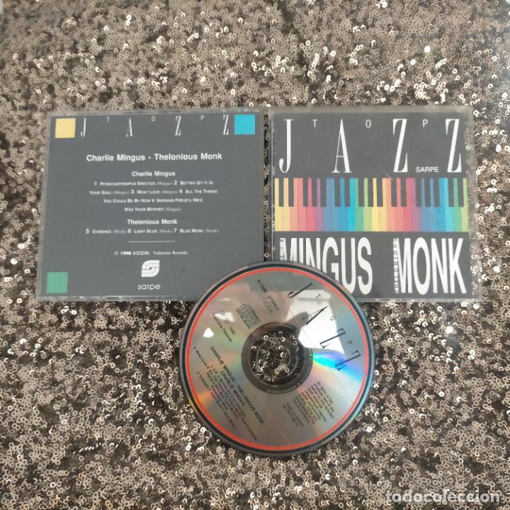 Music CDs: cD mingus t monk top jazz cd 1990 - 7 TEMAS