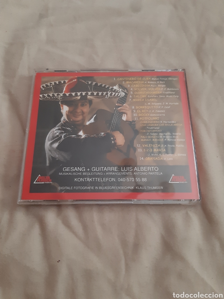 CDs de m&uacute;sica: CD Luis Alberto -El Rey- - Foto 2