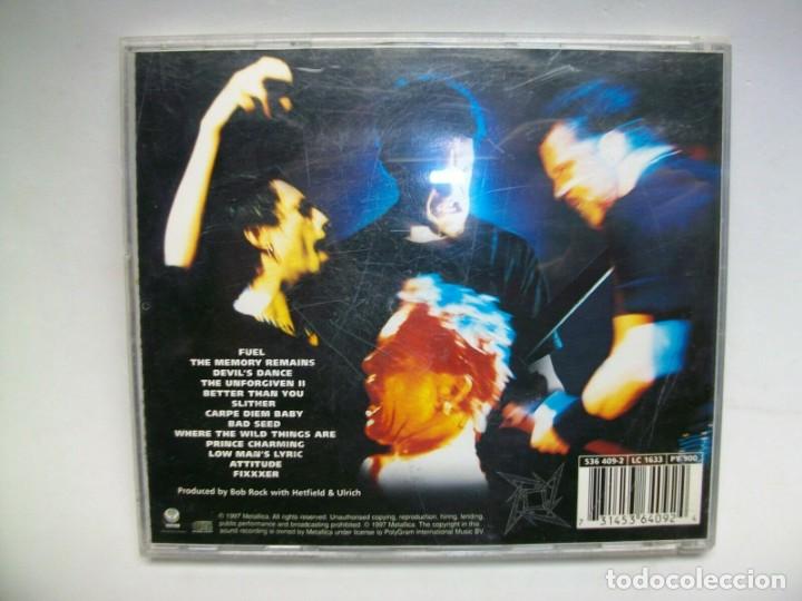 CDs de m&uacute;sica: METALLICA RELOAD CD - Foto 3