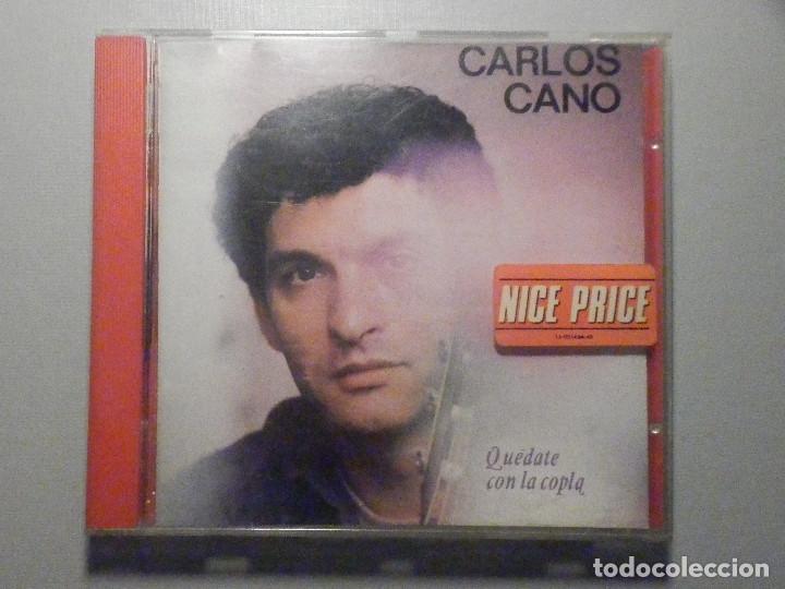 CDs de m&uacute;sica: CD - CD-Rom - Carlos Cano - Quedat&eacute; con la copla - Foto 1