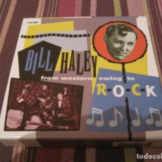 CDs de Música: CD BOX BILL HALEY FROM WESTERN SWING TO ROCK PROPER 4 CD´S + LIBRETO