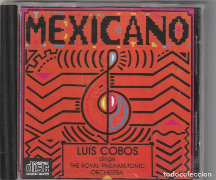 CDs de m&uacute;sica: LUIS COBOS - MEXICANO (CD CBS 1988) SIN CODIGO DE BARRAS - Foto 1