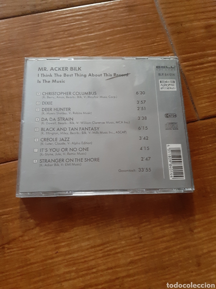 CDs de m&uacute;sica: CD Mr. Acker Bilk - Foto 2