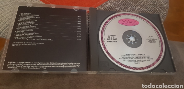 CDs de m&uacute;sica: CD SHIRLEY BASSEY (SUPERSTAR) - Foto 3
