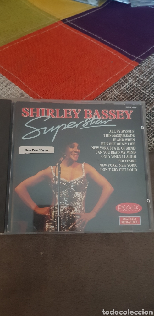 CDs de m&uacute;sica: CD SHIRLEY BASSEY (SUPERSTAR) - Foto 1