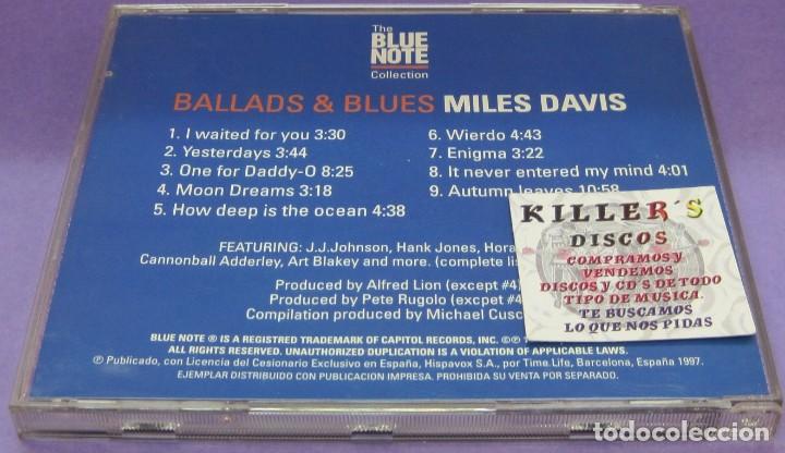 CDs de m&uacute;sica: Miles Davis - Ballads & Blues - CD - Foto 2