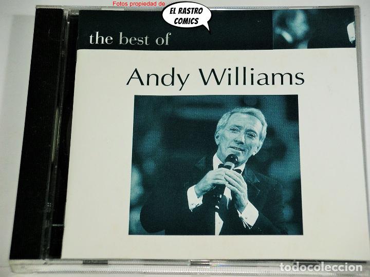 CDs de m&uacute;sica: Andy Williams, The best, CD CBS, 1996 - Foto 1