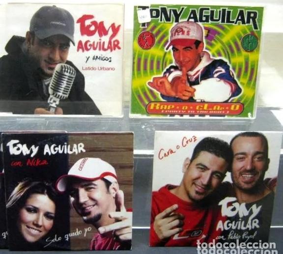 CDs de m&uacute;sica: lote 4 cd Tony Aguilar - Foto 1