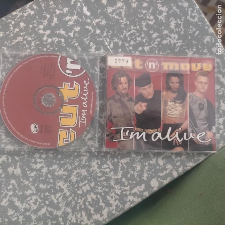 CD de M&uacute;sica: CD SINGLE PROMOCIONAL 4 TEMAS CUT&acute;N MOVE - I&acute;M ALIVE