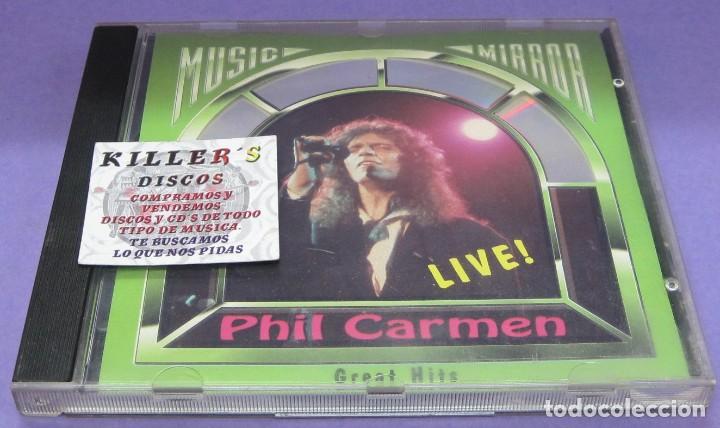 CDs de m&uacute;sica: Phil Carmen - Live! - CD - Foto 1