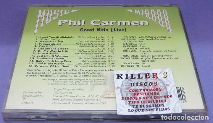 CDs de m&uacute;sica: Phil Carmen - Live! - CD - Foto 2