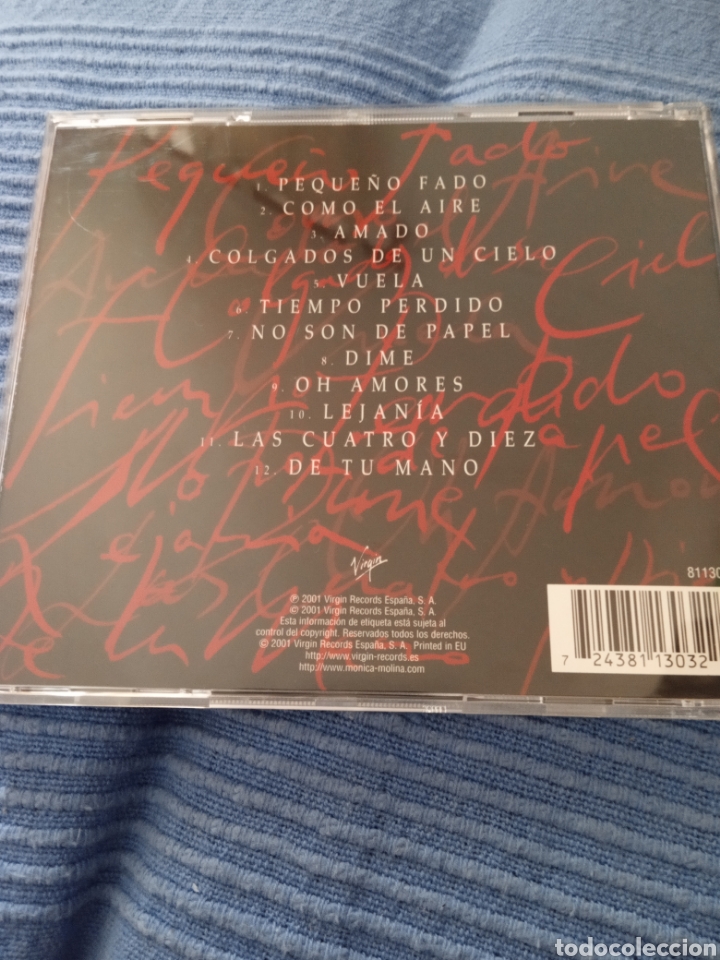 CDs de m&uacute;sica: Cd MONICA MOLINA &rdquo; VUELA &rdquo; - Foto 2