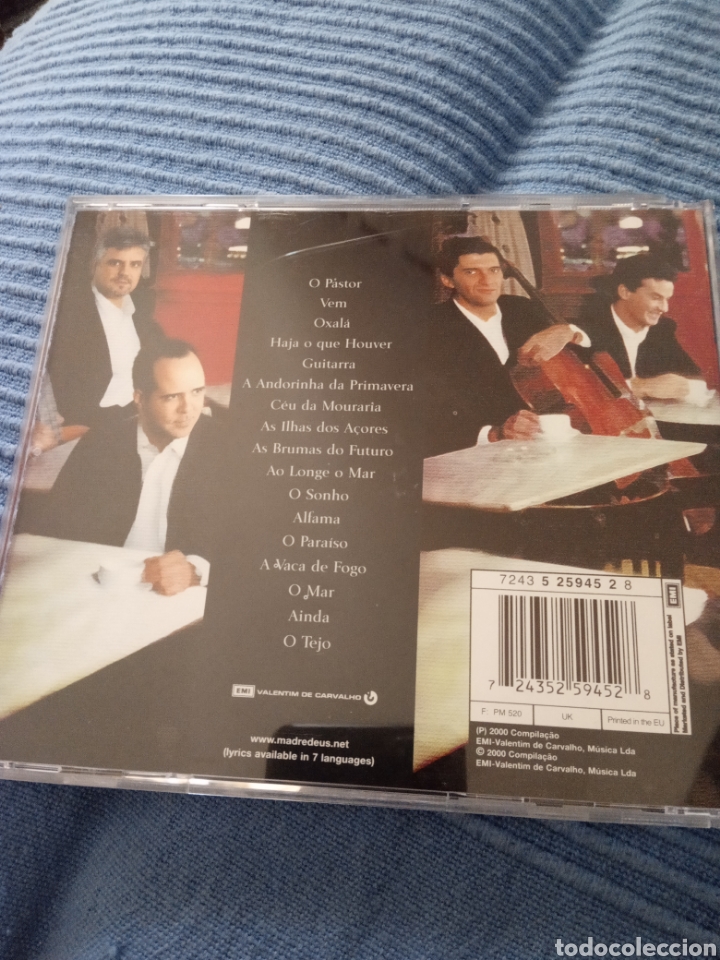 CDs de m&uacute;sica: Cd MADREDEUS &rdquo; ANTOLOG&Iacute;A &rdquo; - Foto 2