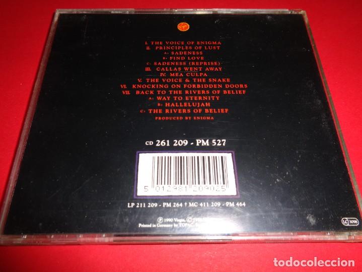 CDs de m&uacute;sica: ENIGMA / MCMXC A.D. / VIRGIN RECORDS / CD - Foto 2