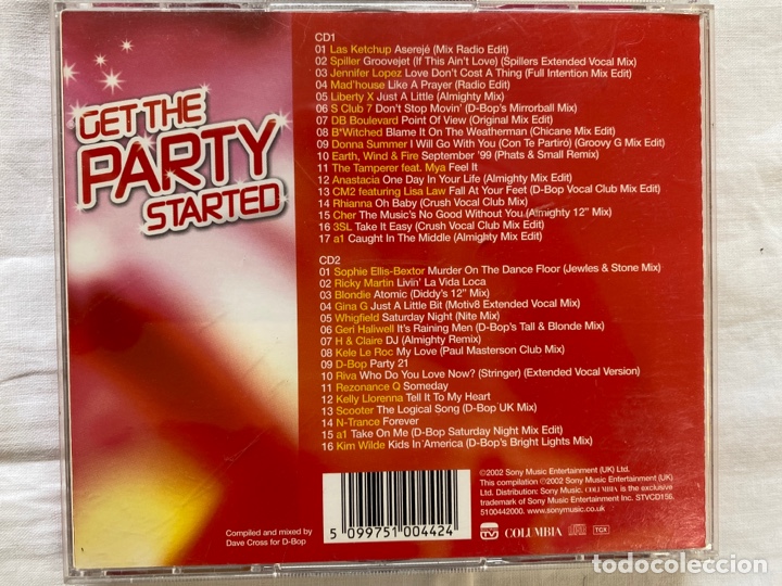 CDs de m&uacute;sica: Get The Party Started (2&times;CD, Comp) - Foto 2
