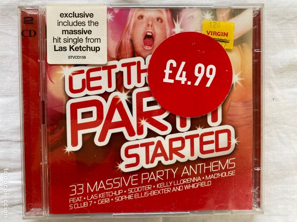 CDs de m&uacute;sica: Get The Party Started (2&times;CD, Comp) - Foto 1