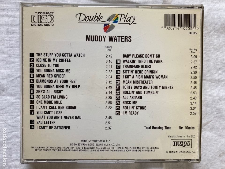 CDs de m&uacute;sica: Muddy Waters - 26 Track Collection (CD, Comp) - Foto 2