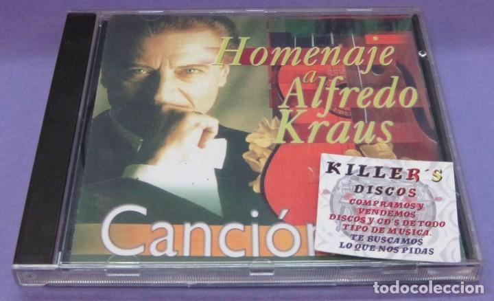 CDs de m&uacute;sica: Homenaje a Alfredo Kraus - Canci&oacute;n - CD - Foto 1