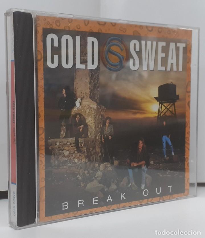 CDs de m&uacute;sica: COLD SWEAT - BREAK OUT (1990) (DMCG 6100) - USADO - Foto 3
