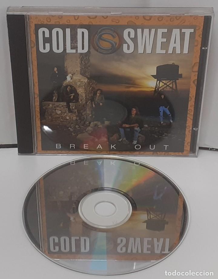 CDs de m&uacute;sica: COLD SWEAT - BREAK OUT (1990) (DMCG 6100) - USADO - Foto 5