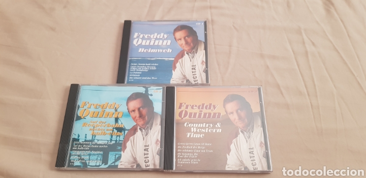 Music CDs: 3 CD's FREDDY QUINN (VOl. 1, 2 y 3)