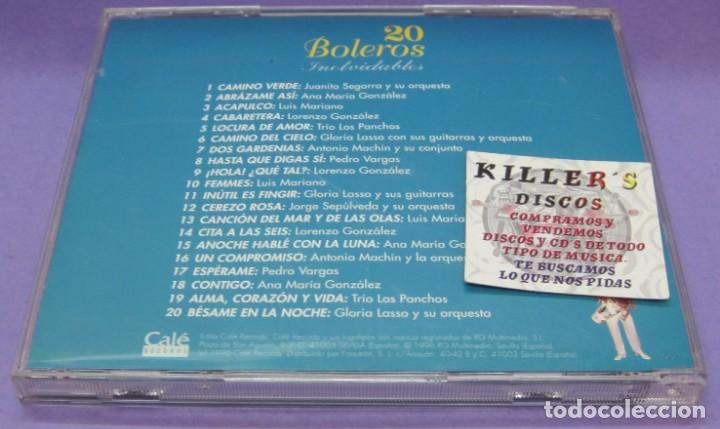 CDs de m&uacute;sica: 20 Boleros Inolvidables - CD - Foto 2