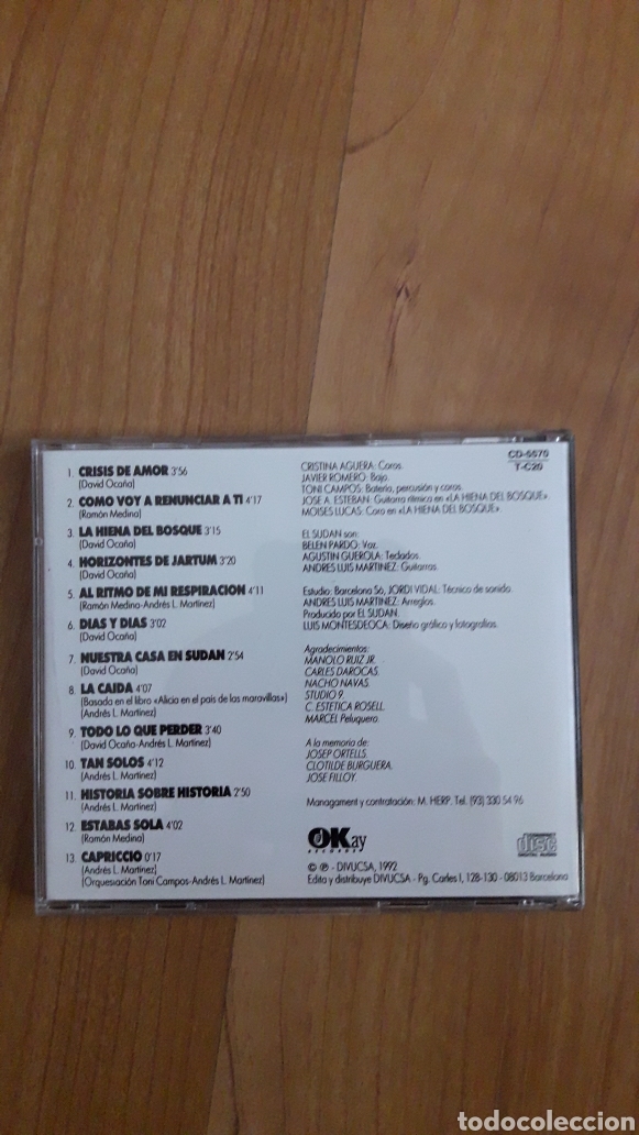 CDs de m&uacute;sica: EL SUD&Aacute;N. A CAMBIO DE LA VERDAD - Foto 2
