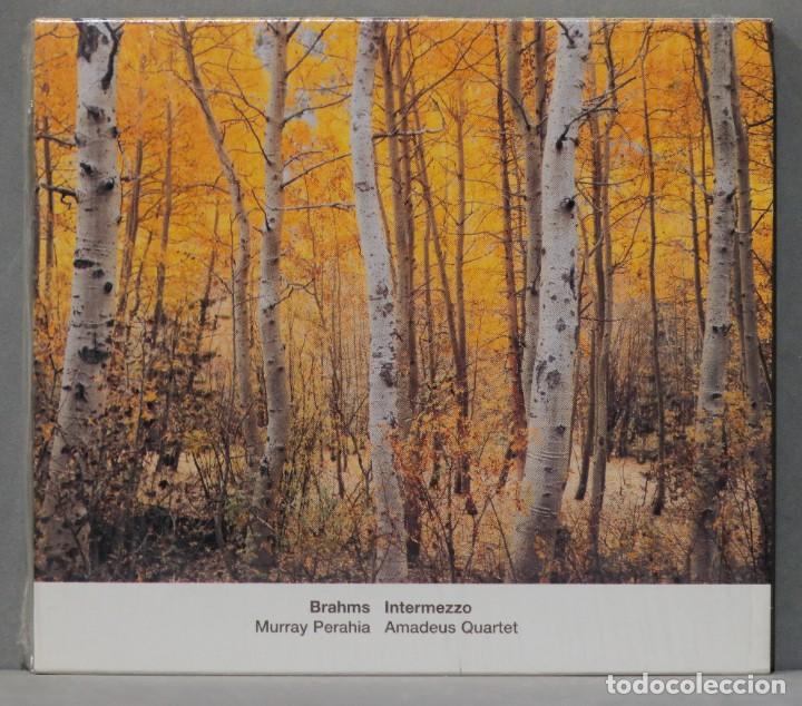 CDs de m&uacute;sica: CD. BRAHMS. INTERMEZZO. AMADEUS QUARTET. PERAHIA - Foto 1