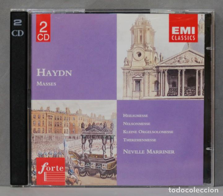 CDs de m&uacute;sica: 2 CD. HAYDN. MASSES. MARRINER - Foto 1