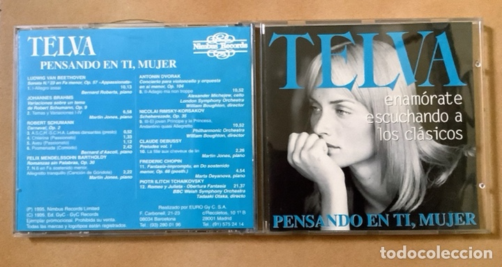 CDs de m&uacute;sica: CD Telva &ldquo;Pensando en ti mujer&rdquo; - Foto 1