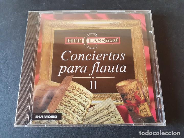 CDs de m&uacute;sica: HIT CLASSICAL. CONCIERTOS PARA FLAUTA (PRECINTADO) - Foto 1