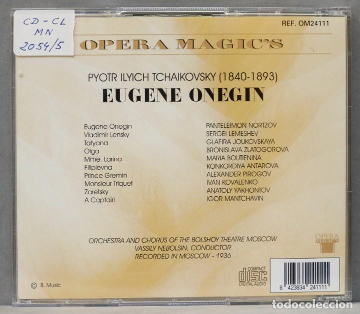 CDs de m&uacute;sica: 2 CD. EUGENE ONEGIN. TCHAIKOVSKY - Foto 2