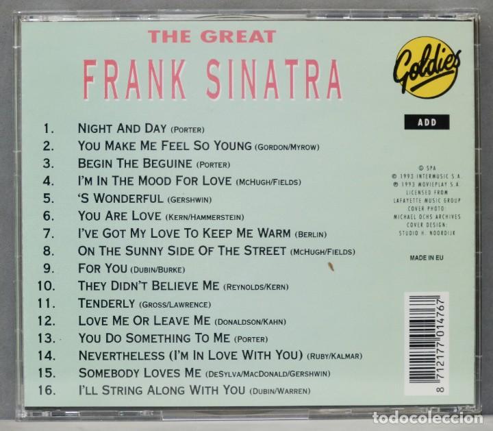 CDs de m&uacute;sica: CD. SINATRA. GREATEST - Foto 2