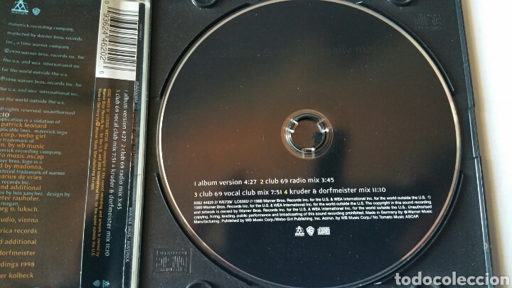 CDs de m&uacute;sica: Nothing really matters. Madonna, cd . - Foto 5