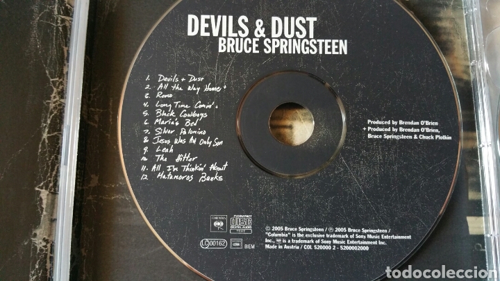 CDs de m&uacute;sica: Devils & dust. Bruce Springsteen, cd+dvd. - Foto 4