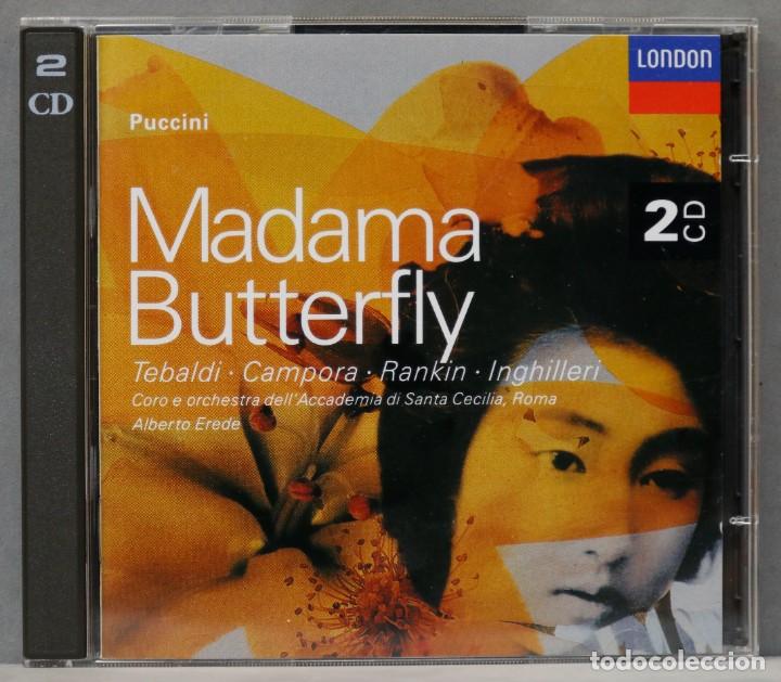 CDs de m&uacute;sica: 2 CD. MADAMA BUTTERFLY. PUCCINI. EREDE - Foto 1